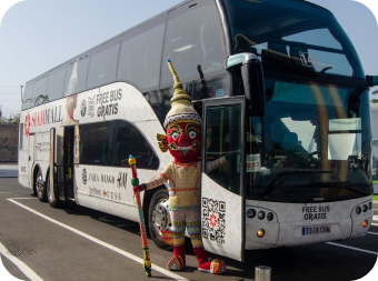 Autobus de ruta gratuito