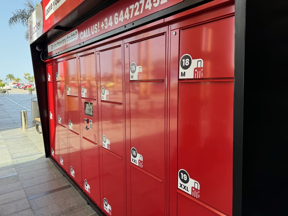 Lockers disponibles